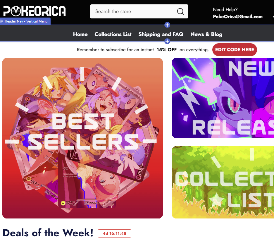 Redoing the Website