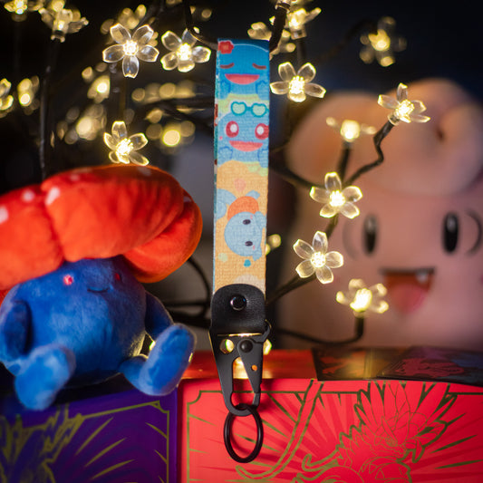 Squirtle Pokémon Keychain/Lanyard