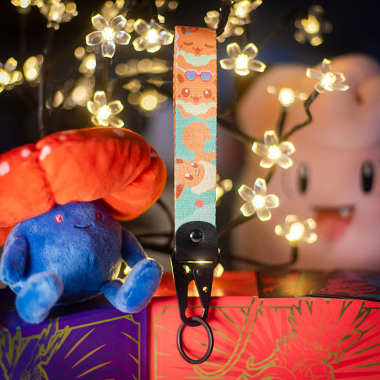 Eevee Pokémon Keychain/Lanyard