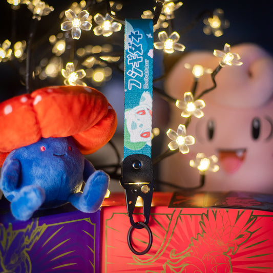 Bulbasaur Pokémon Keychain/Lanyard