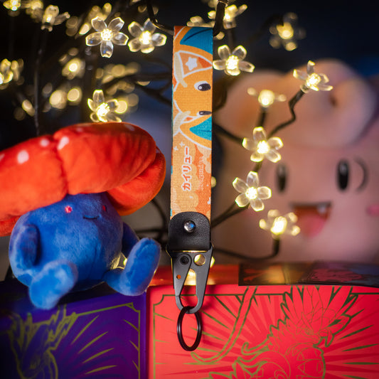 Dragonite Pokémon Keychain/Lanyard