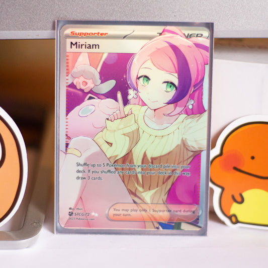 Custom Holographic Full Art Miriam Card
