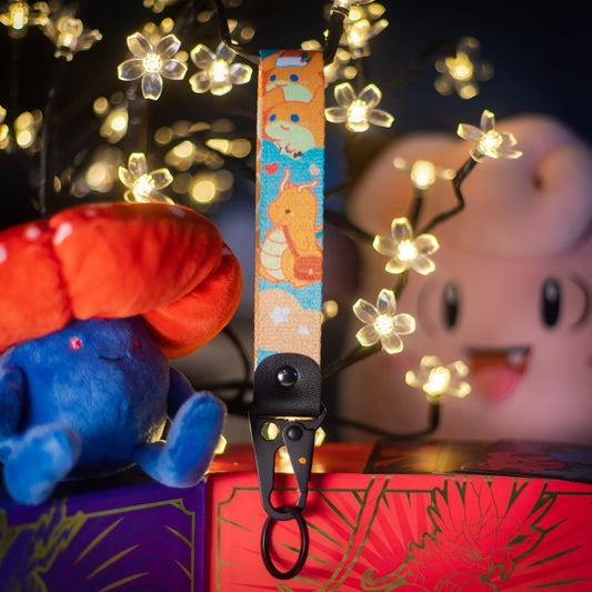Dragonite Pokémon Keychain/Lanyard