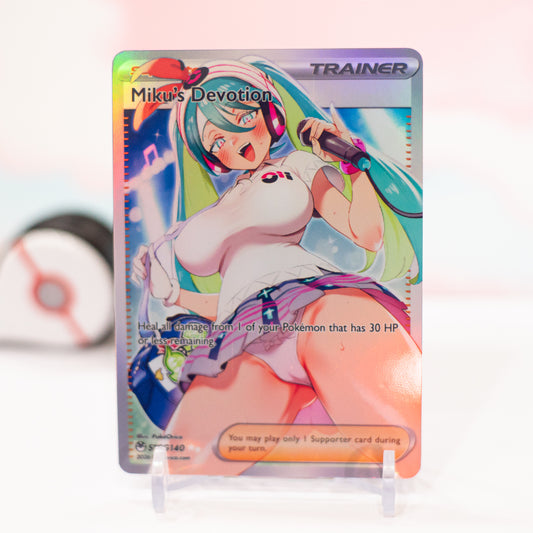 Custom Holo Full Art Project: Voltage Psychic Miku