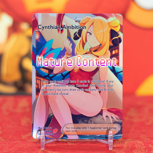 Limited Ed. Chi. New Year Full Art Cynthia's Ambition