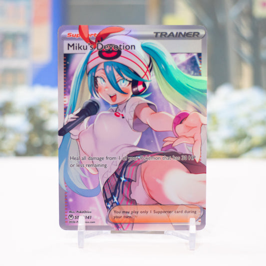 Custom Holo Full Art Project: Voltage Psychic Miku