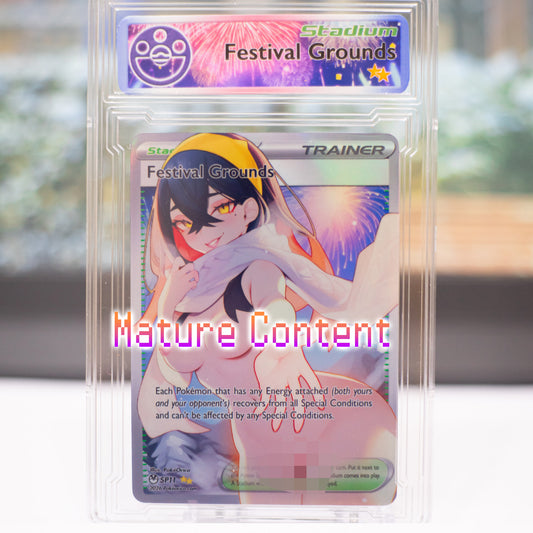 Limited Ed. January Full Art Carmine Festival Slab