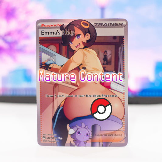 Custom Holographic Full Art Emma Card