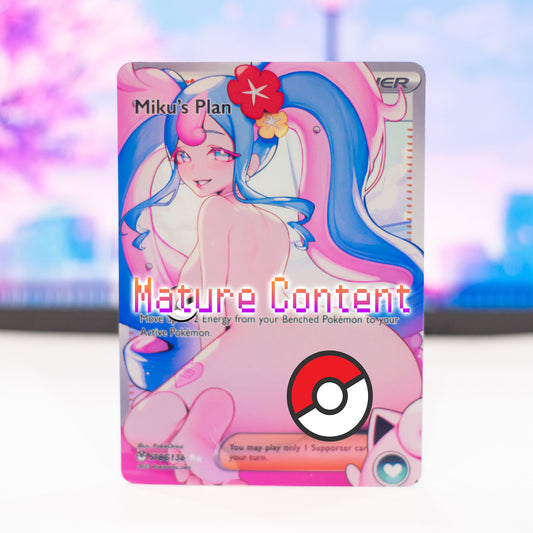 Custom Holo Full Art Project: Voltage Fairy Miku