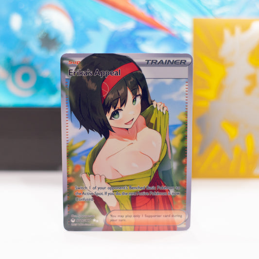Custom Full Art Erika's Appeal Card