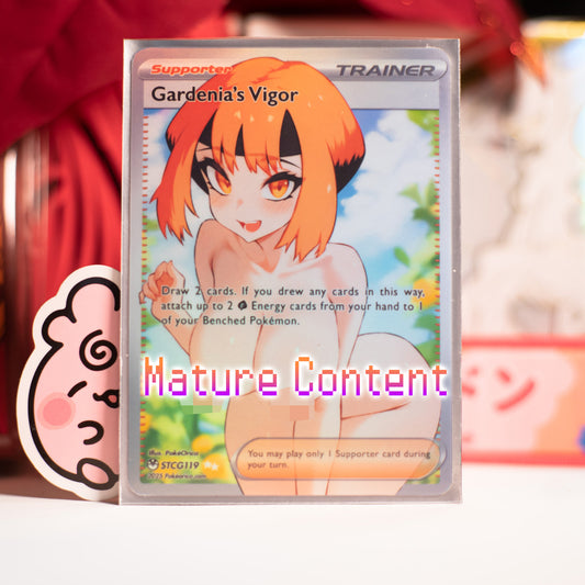 Custom Holographic Full Art Gardenia's Vigor