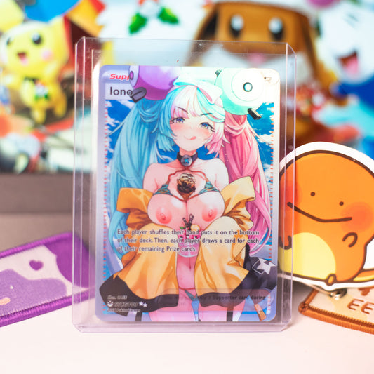 Custom Holographic Full Art Iono Card