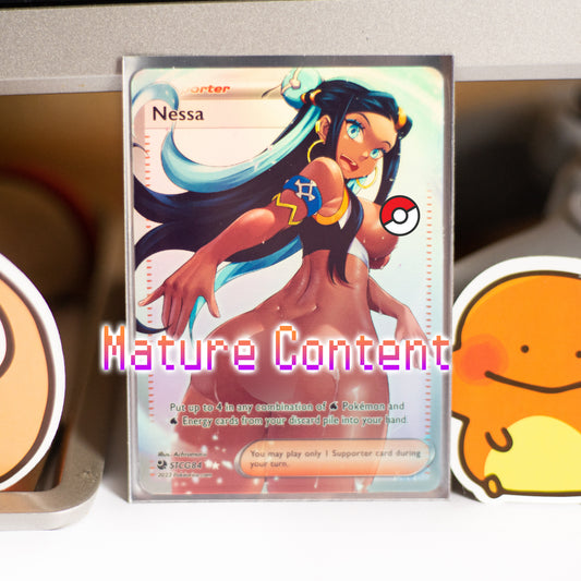 Custom Holographic Full Art Nessa Card