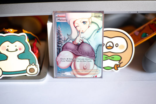 Custom Holographic Full Art Melony Card