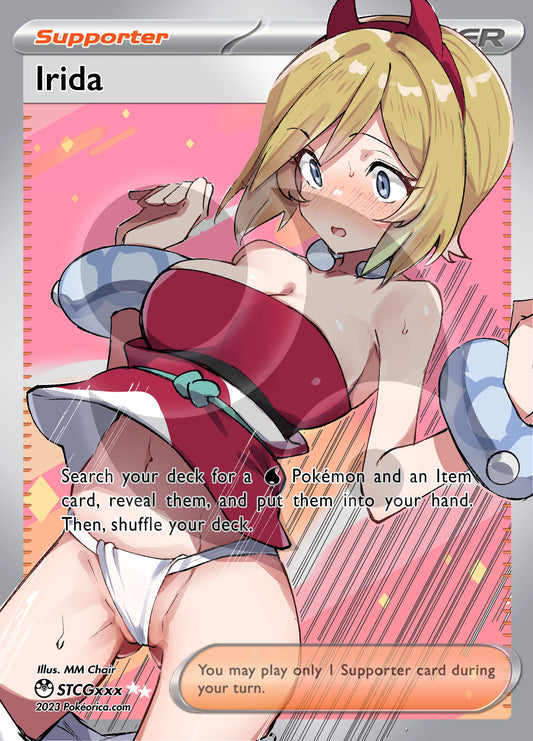 Custom Holographic Full Art Irida Card