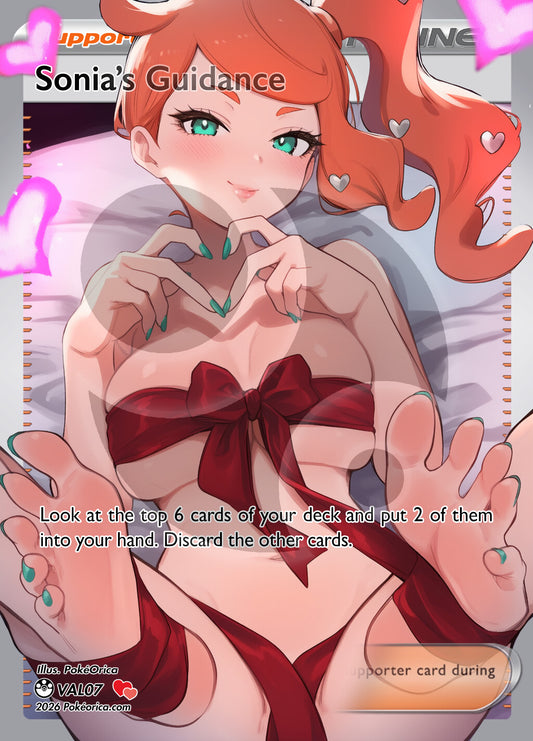 Limited Ed. Valentine's Day Full Art Sonia's Guidance