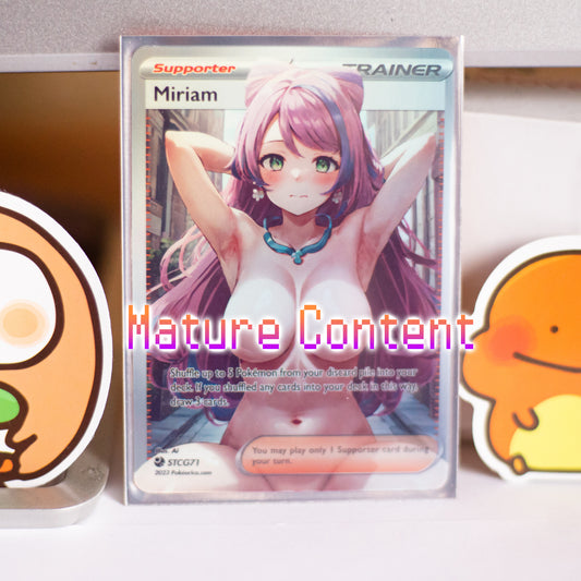 Custom Holographic Full Art Miriam Card