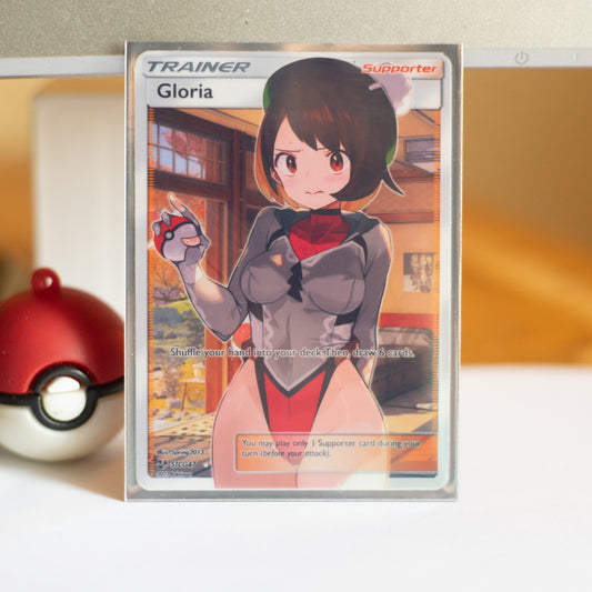 Custom Holographic Full Art Gloria Card