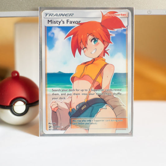 Custom Holographic Full Art Misty Card