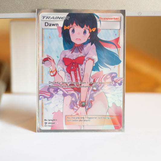 Custom Holographic Full Art Dawn Card