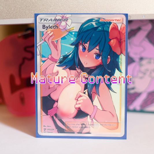Custom Fire Emblem Holographic Full Art Byleth Card