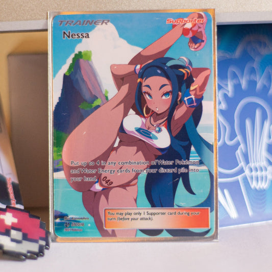 Custom Holographic Full Art Nessa Card