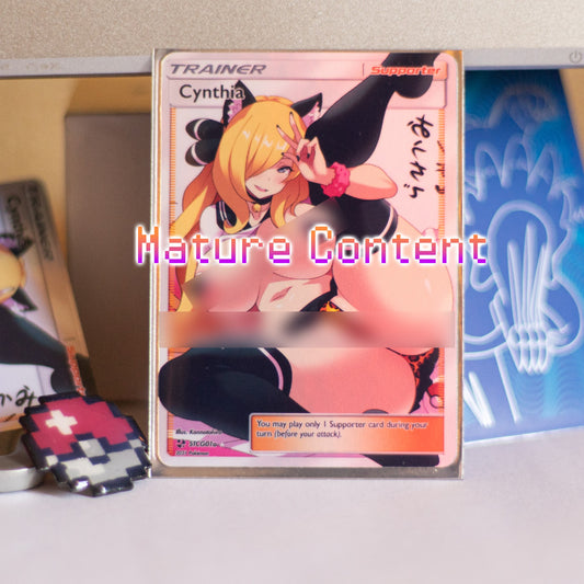 Custom Holographic Full Art Cynthia Card
