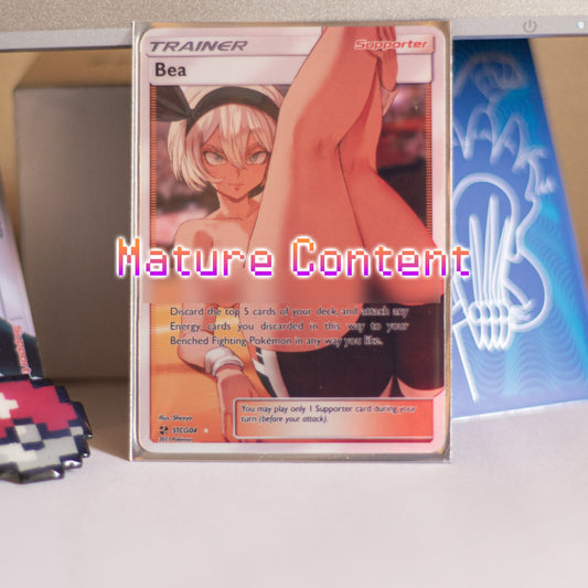 Custom Holographic Full Art Bea Card