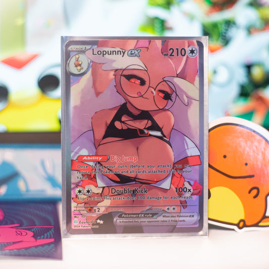 Limited Ed. Full Art Lopunny Easter Card