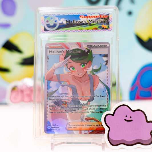 Limited Ed. Full Art Mallow's Mischief Easter Slab