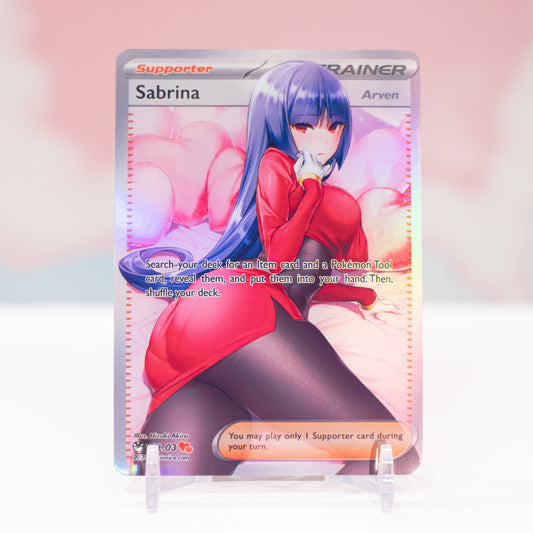 Limited Ed. Valentine's Day Full Art Sabrina