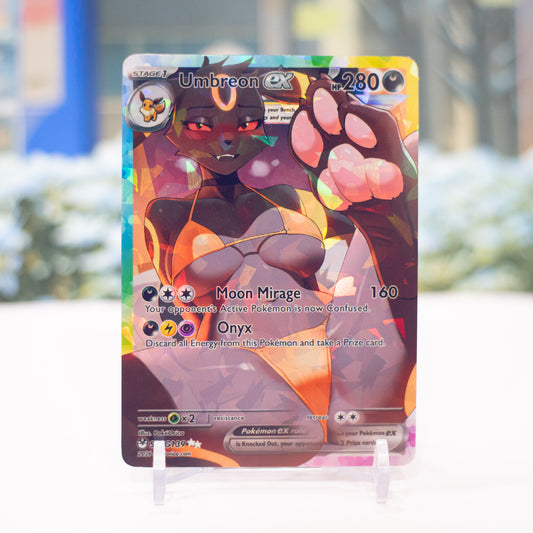 Custom Holographic Full Art Umbreon ex