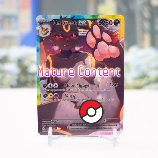 Custom Holographic Full Art Umbreon ex