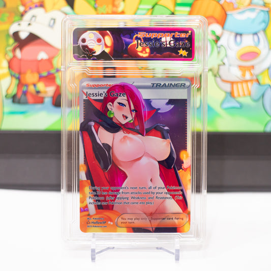 Limited Ed. Full Art Jessie's Gaze Halloween Slab