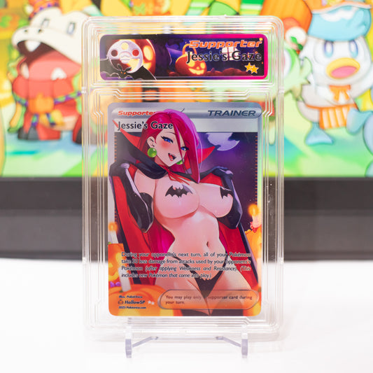 Limited Ed. Full Art Jessie's Gaze Halloween Slab