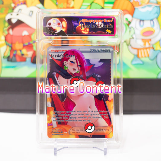 Limited Ed. Full Art Jessie's Gaze Halloween Slab