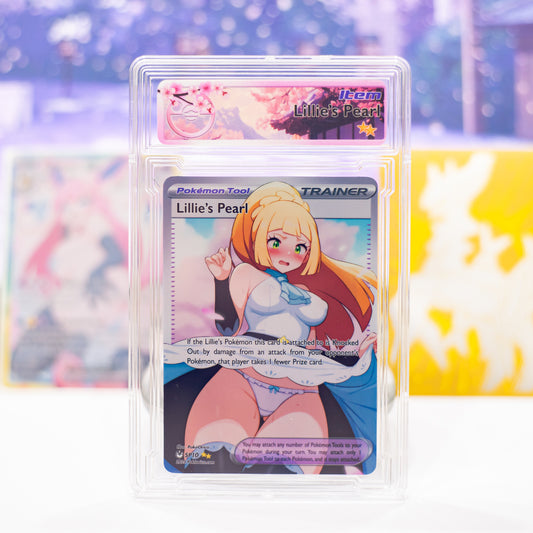 Limited Ed. August Full Art Lillie's Pearl Slab