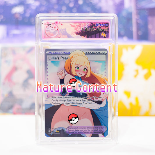 Limited Ed. August Full Art Lillie's Pearl Slab