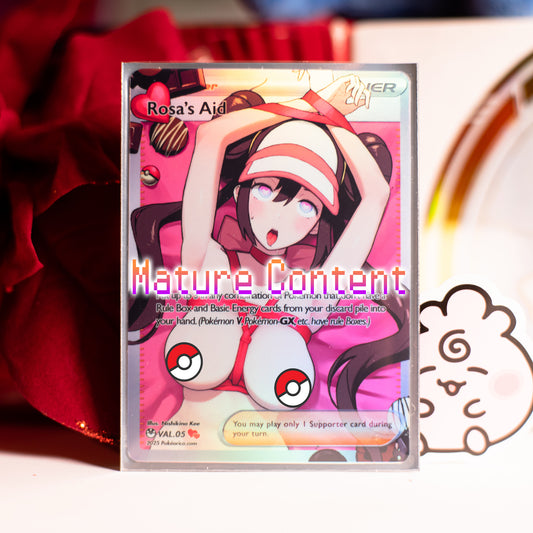 Limited Ed. Valentine's Day Full Art Rosa's Aid