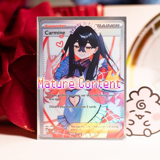 Limited Ed. Valentine's Day Full Art Carmine