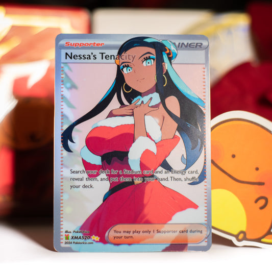 Limited Ed. Holiday Full Art Nessa Card