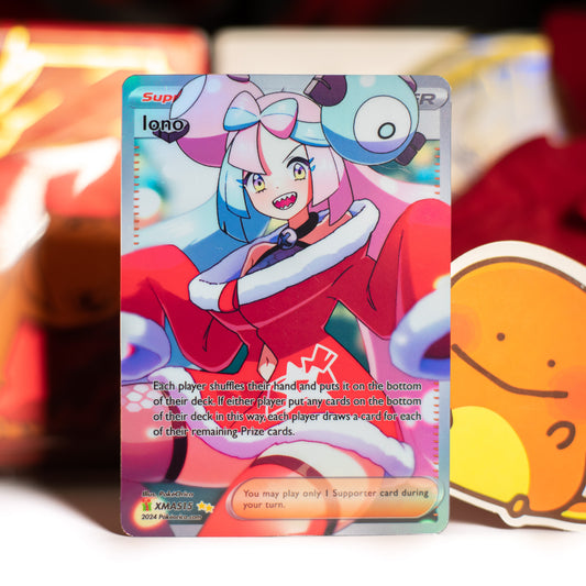 Limited Ed. Holiday Full Art Iono Card (Copy)