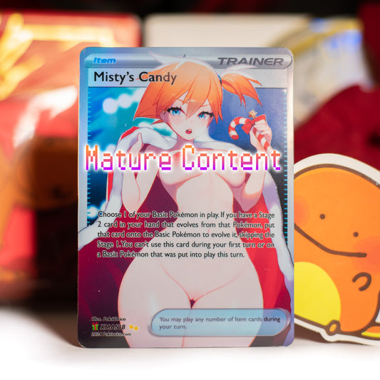 Limited Ed. Holiday Full Art Misty Card