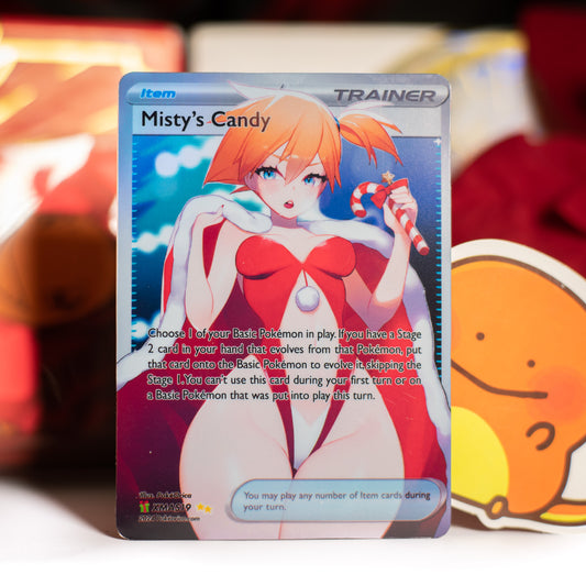 Limited Ed. Holiday Full Art Misty Card