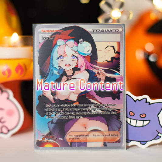 Limited Ed. Full Art Iono Halloween Card