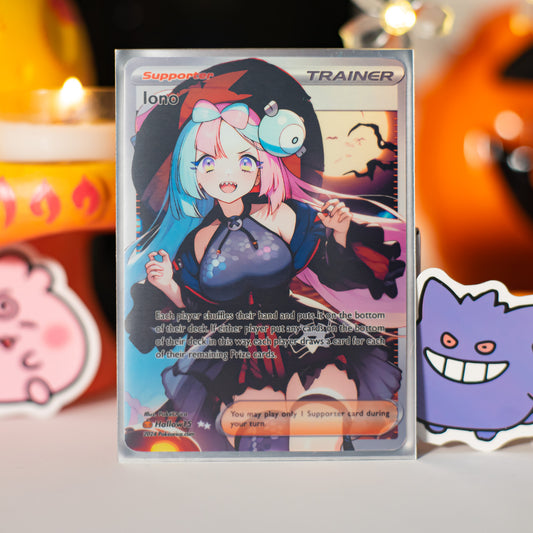 Limited Ed. Full Art Iono Halloween Card