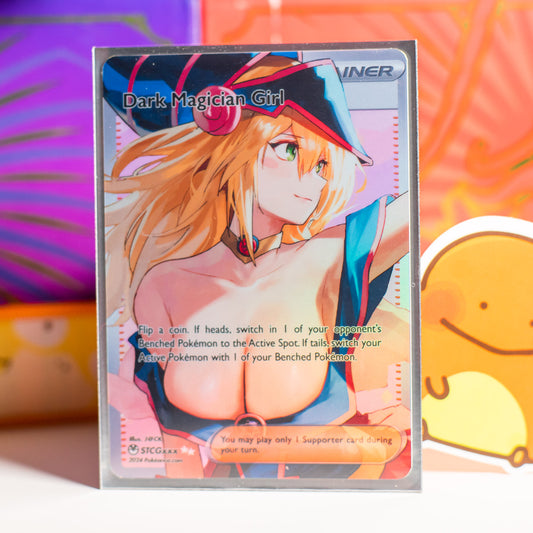 Custom Yu-gi-oh Full Art Dark Magician Girl Card