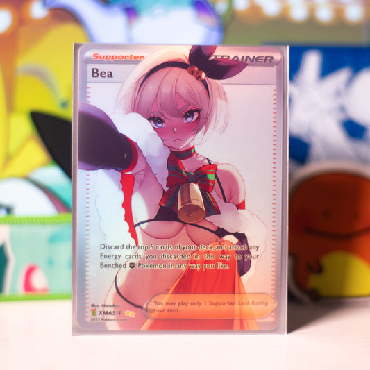 Limited Ed. Holiday Full Art Bea Card