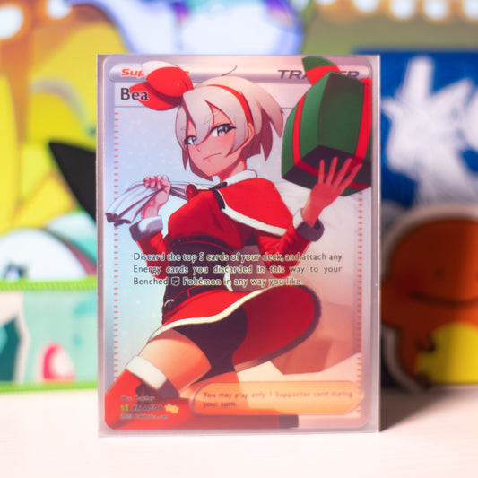 Limited Ed. Holiday Full Art Bea Card