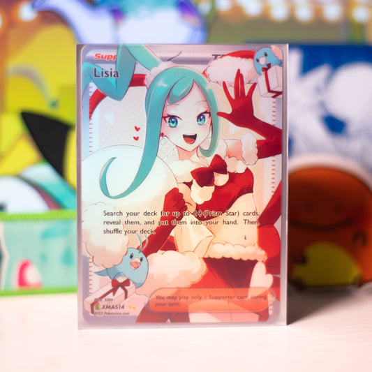 Limited Ed. Holiday Full Art Lisia Card